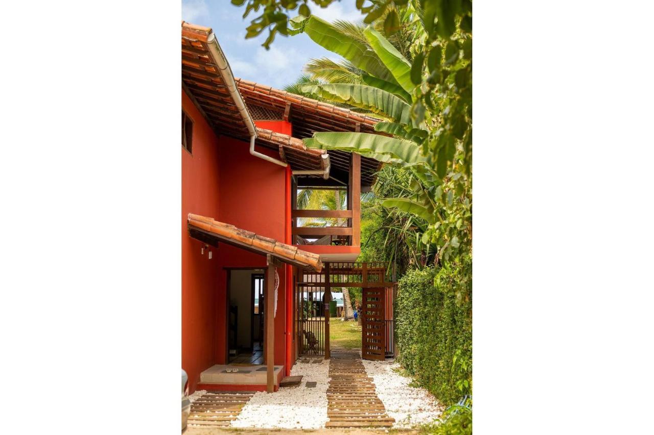 Casa De Frente Para A Praia - Arraial D' Ajuda Porto Seguro Ngoại thất bức ảnh