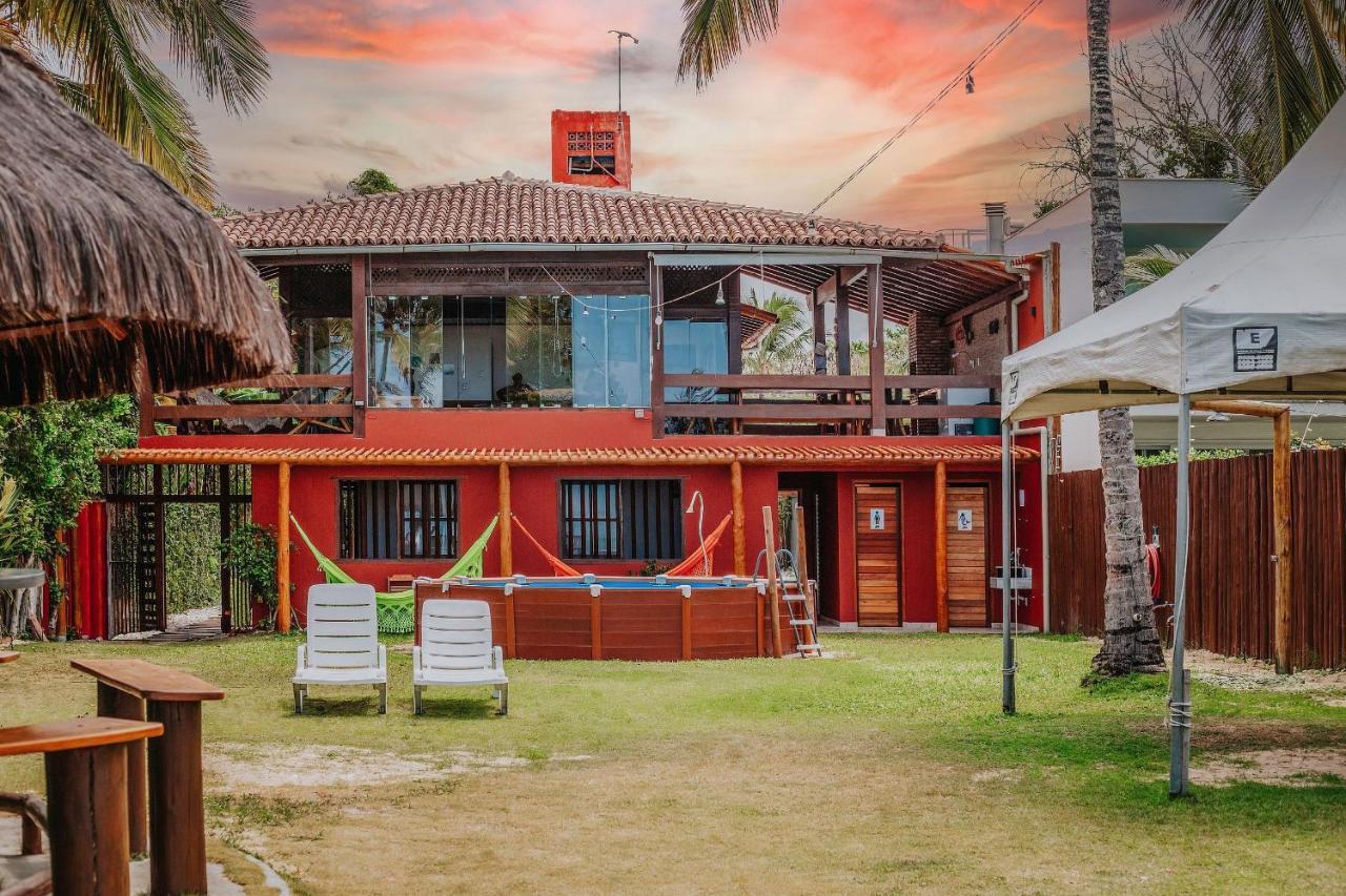 Casa De Frente Para A Praia - Arraial D' Ajuda Porto Seguro Ngoại thất bức ảnh