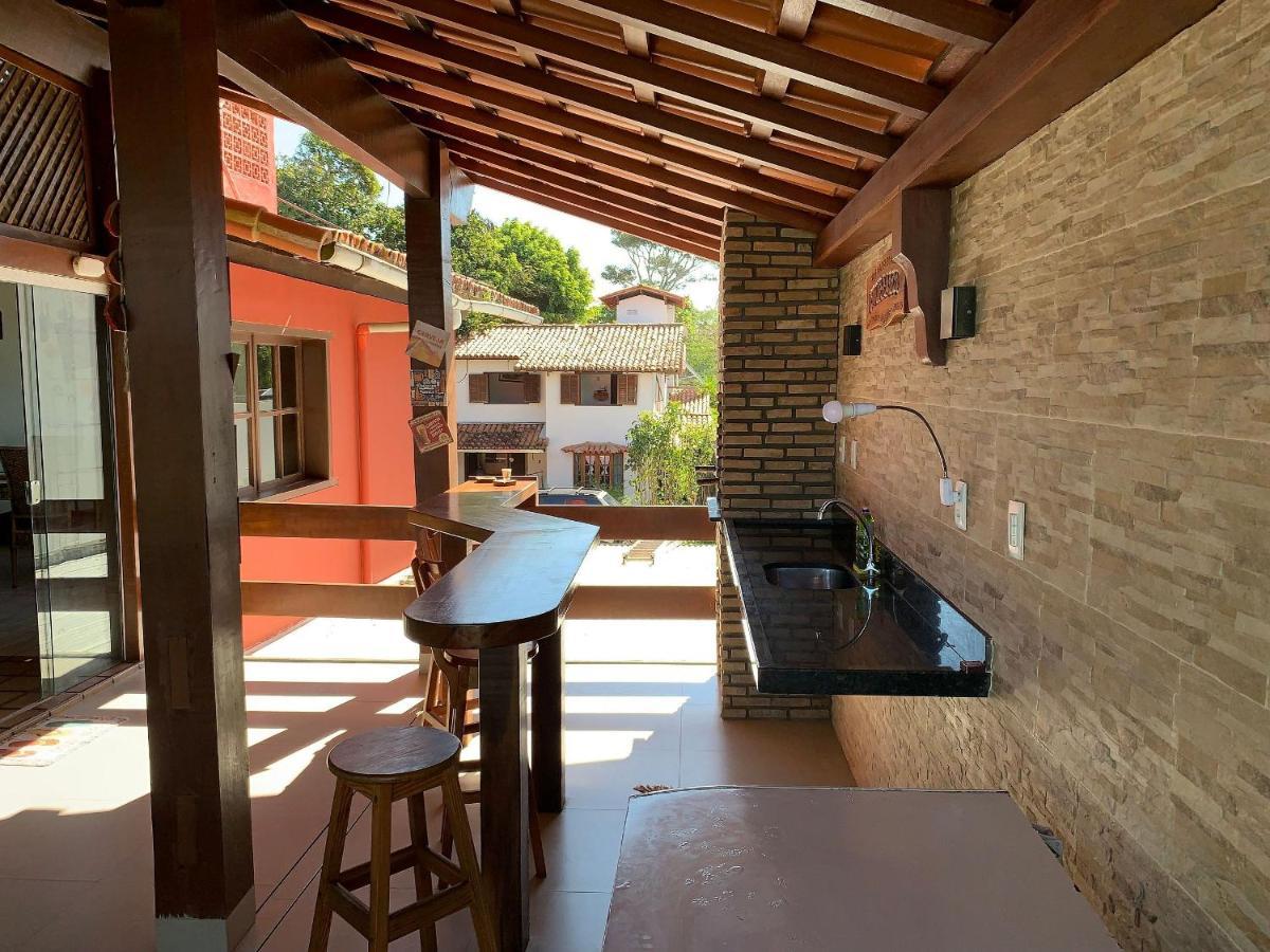 Casa De Frente Para A Praia - Arraial D' Ajuda Porto Seguro Ngoại thất bức ảnh