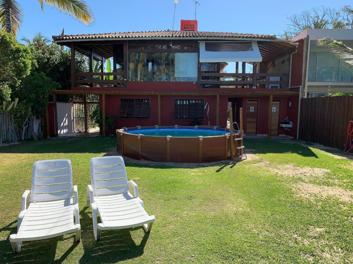 Casa De Frente Para A Praia - Arraial D' Ajuda Porto Seguro Ngoại thất bức ảnh
