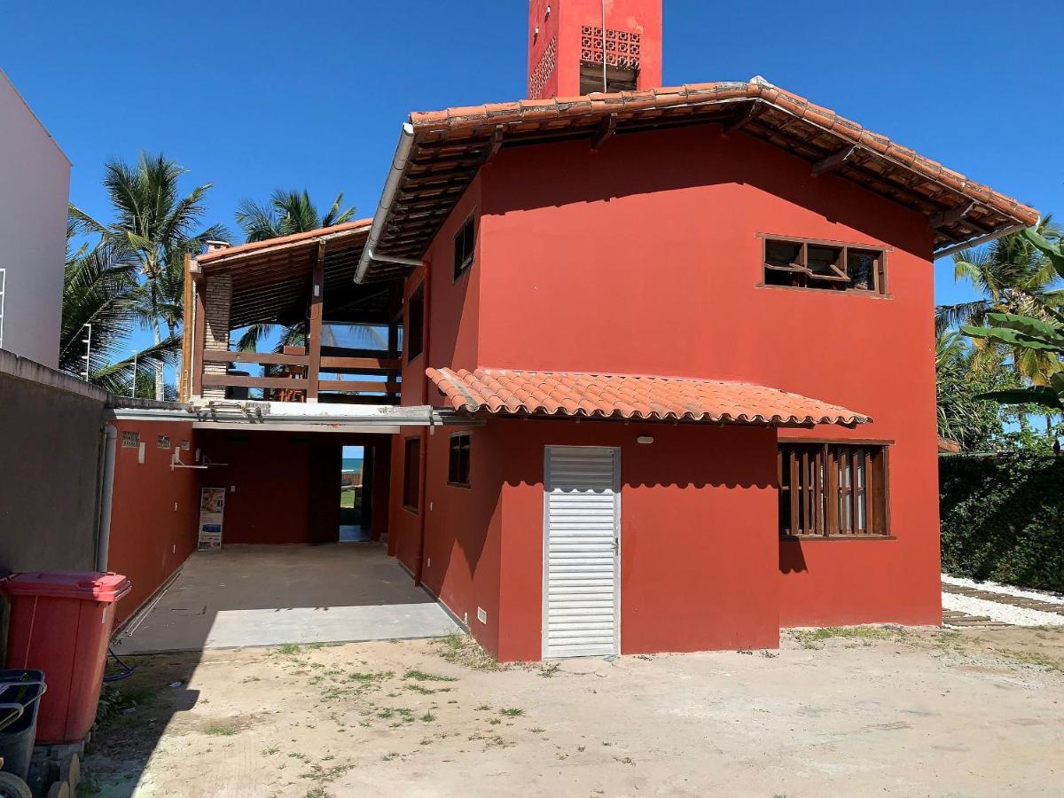 Casa De Frente Para A Praia - Arraial D' Ajuda Porto Seguro Ngoại thất bức ảnh