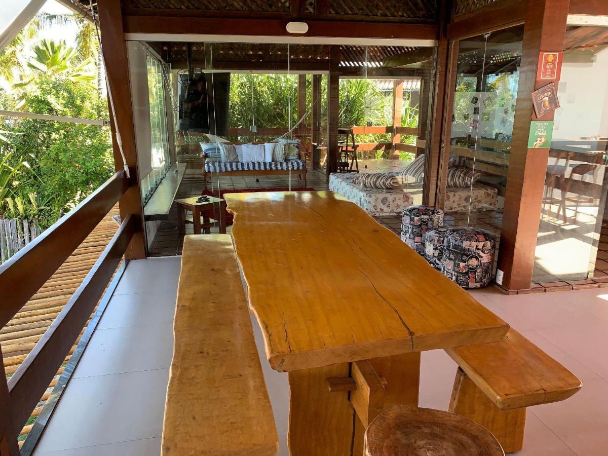 Casa De Frente Para A Praia - Arraial D' Ajuda Porto Seguro Ngoại thất bức ảnh