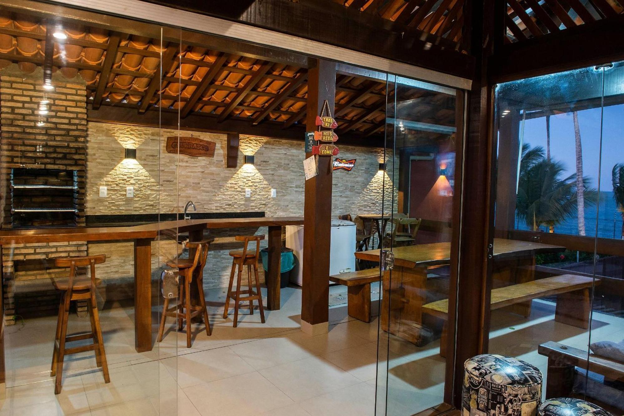 Casa De Frente Para A Praia - Arraial D' Ajuda Porto Seguro Ngoại thất bức ảnh