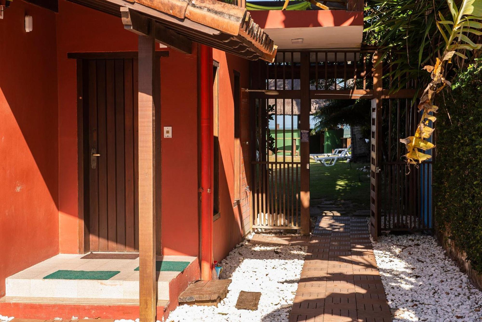 Casa De Frente Para A Praia - Arraial D' Ajuda Porto Seguro Ngoại thất bức ảnh