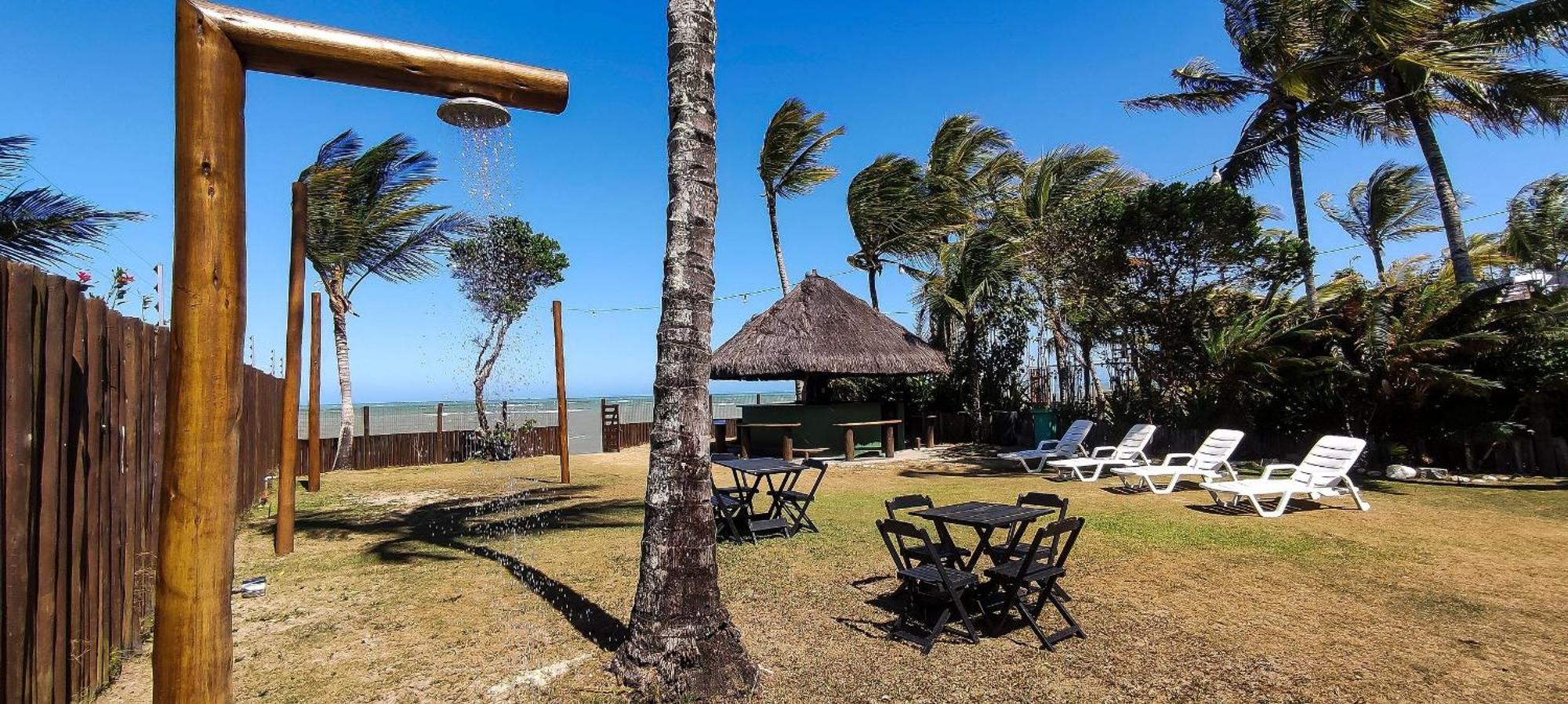 Casa De Frente Para A Praia - Arraial D' Ajuda Porto Seguro Ngoại thất bức ảnh