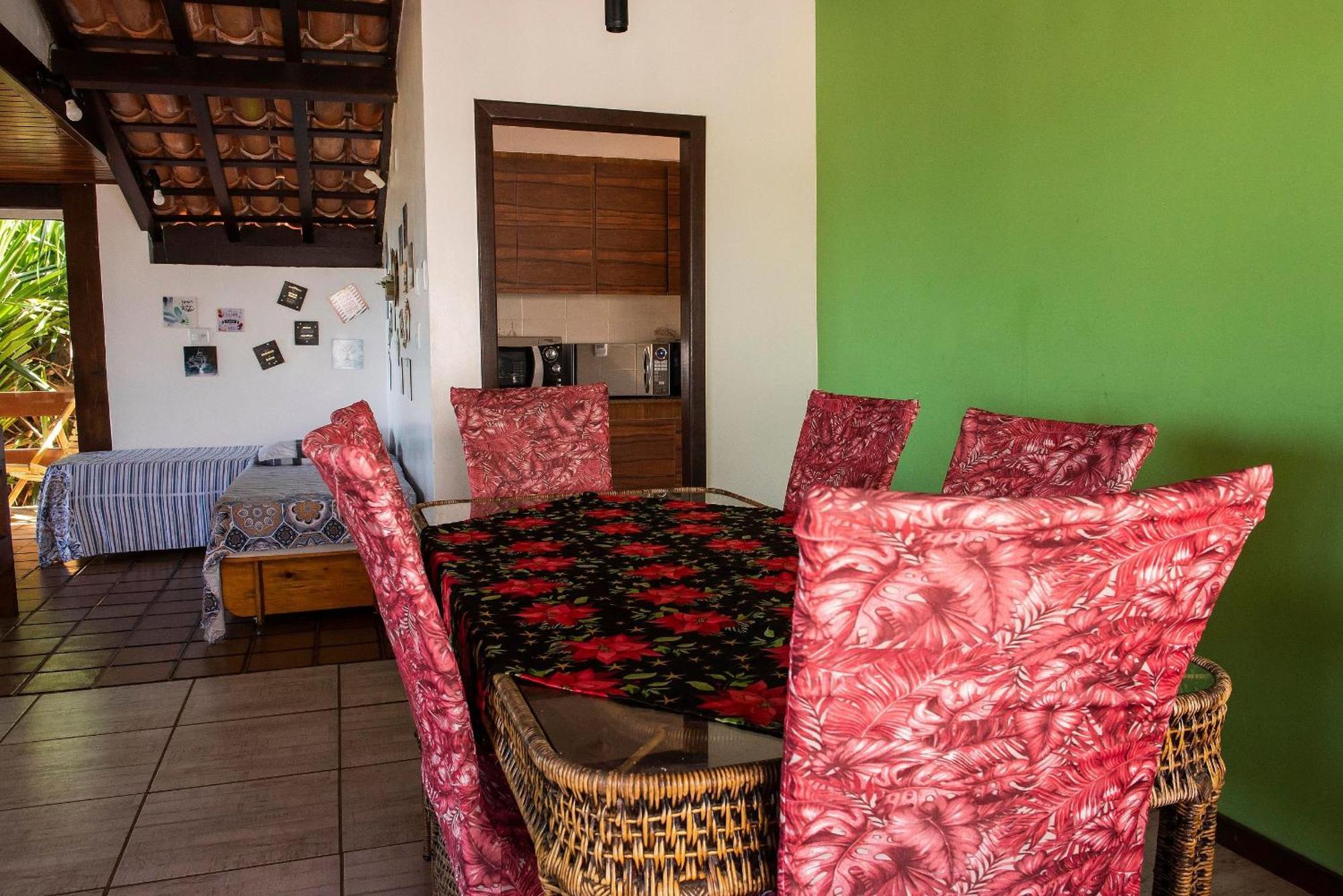 Casa De Frente Para A Praia - Arraial D' Ajuda Porto Seguro Ngoại thất bức ảnh